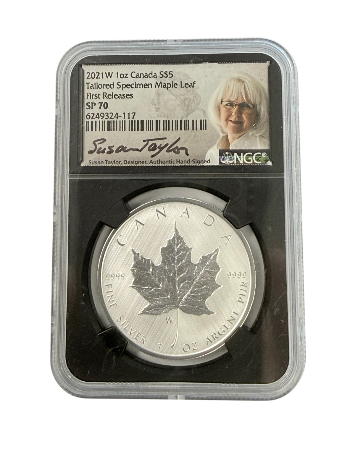 2021-W Canada 1 oz Silver Maple NGC SP70