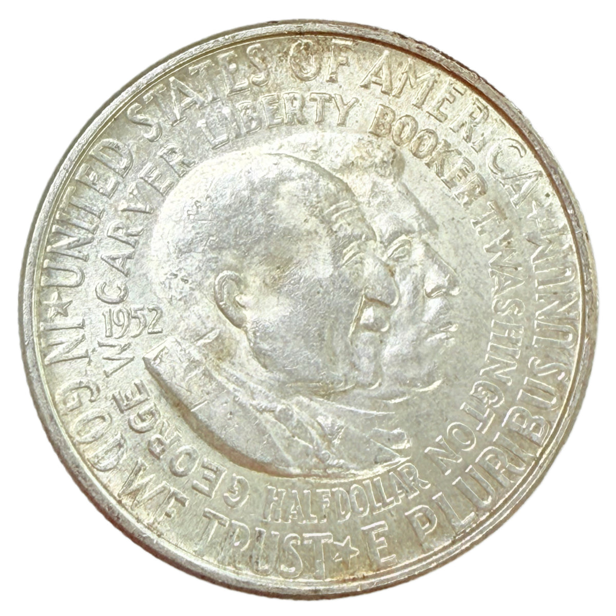 1952 Washington-Carver Commemorative Half Dollar (AU)