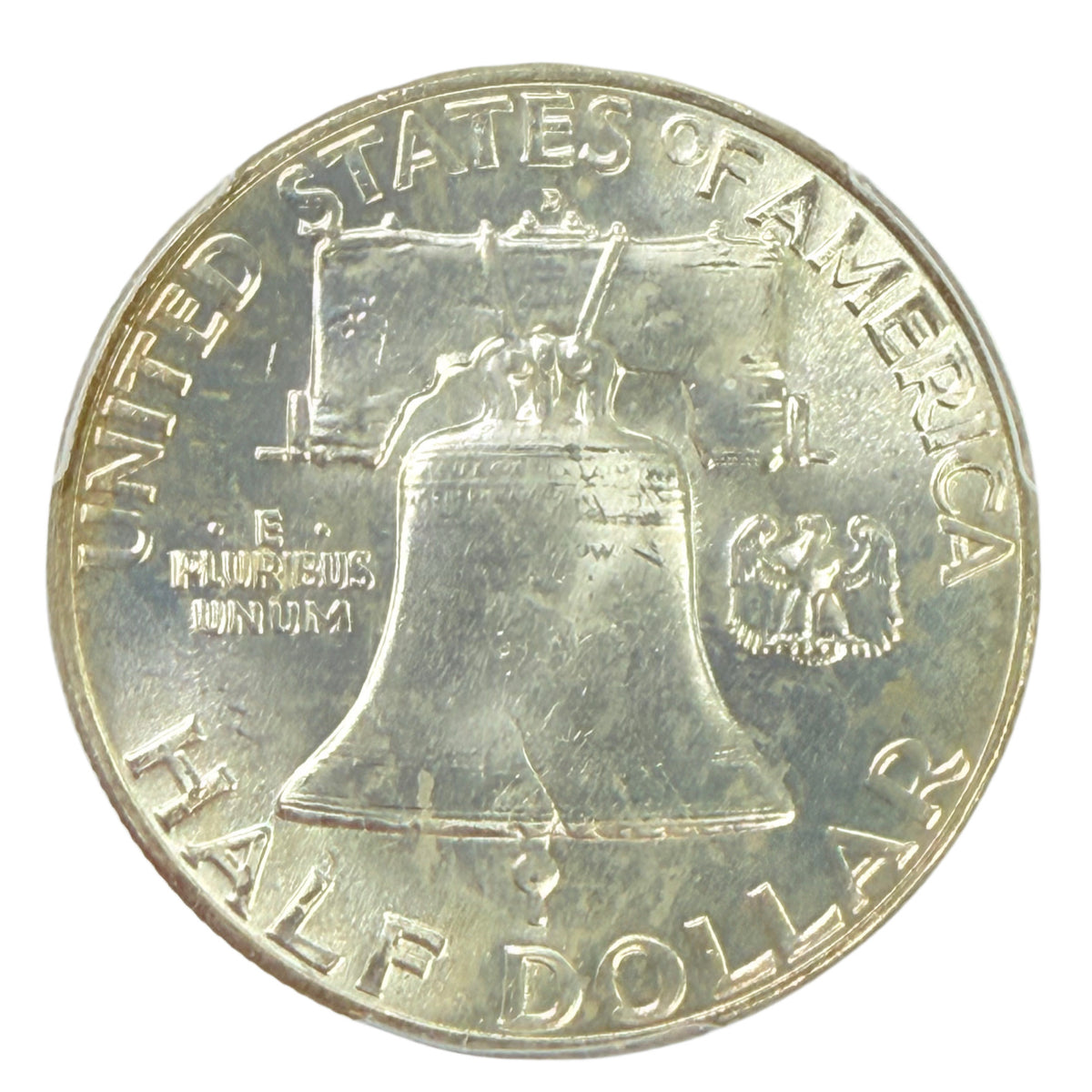 1960-D Franklin Half Dollar PCGS MS64FBL