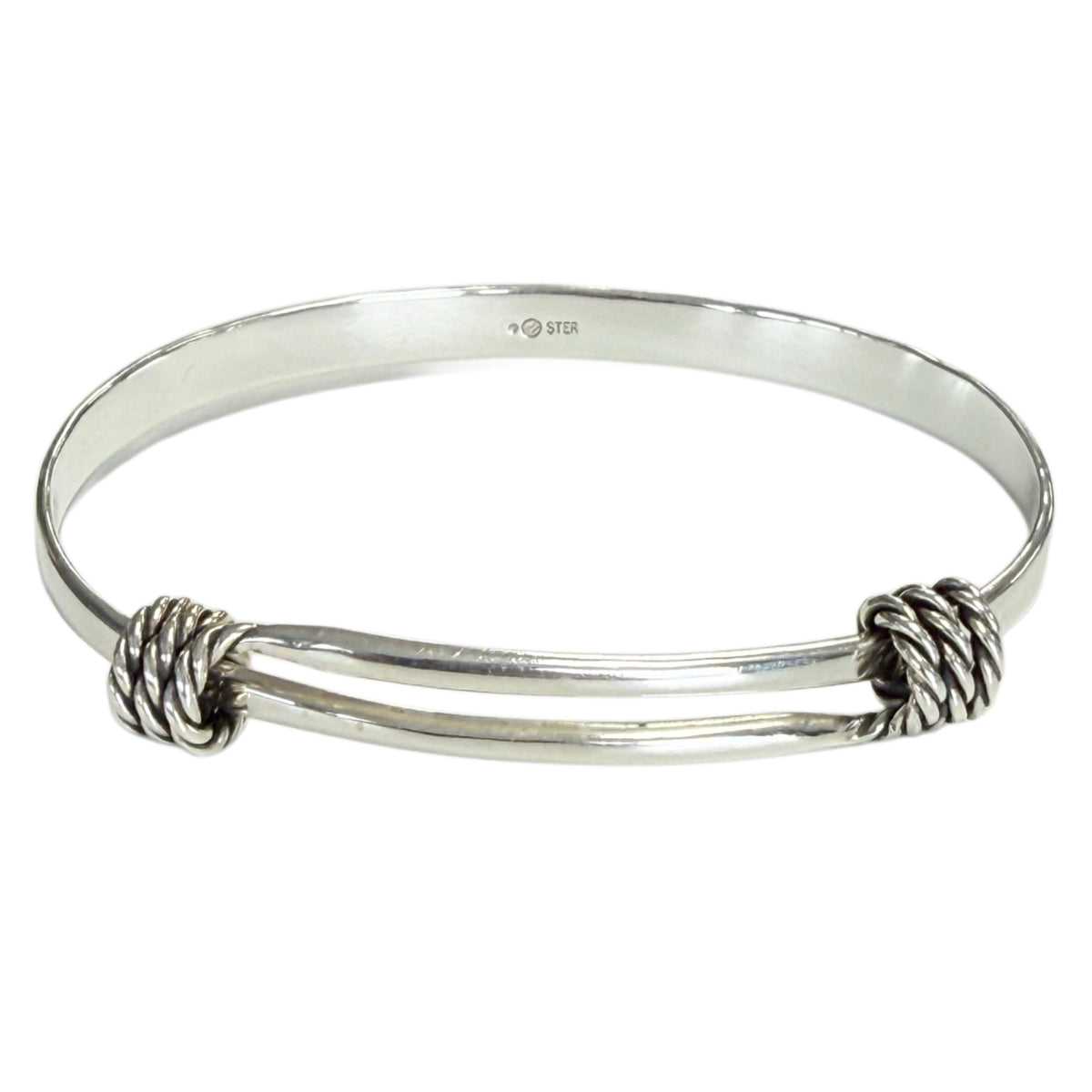 Ed Levin Silver Knot-I-Cal Bracelet