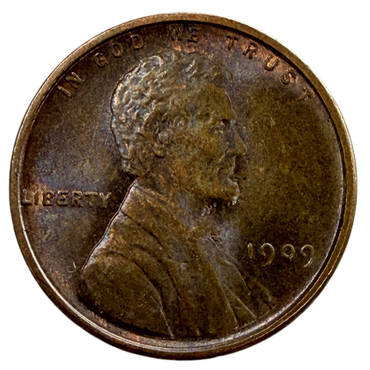 1909 V.D.B. Lincoln Cent (BU)