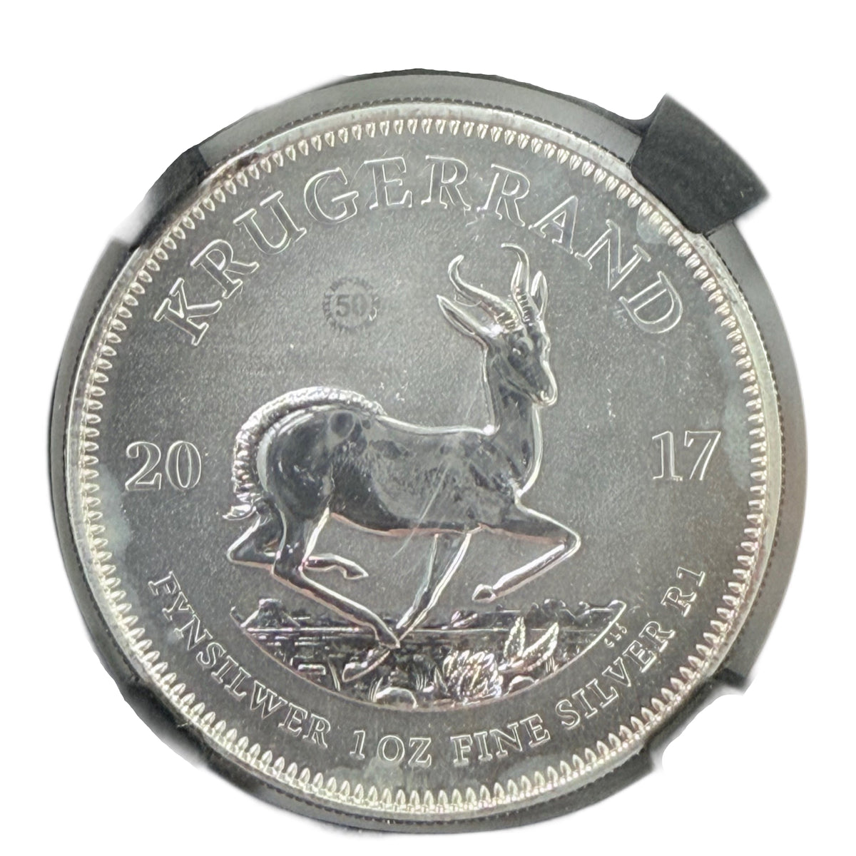 2017 South African 1 oz Silver Krugerrand NGC SP69 ER