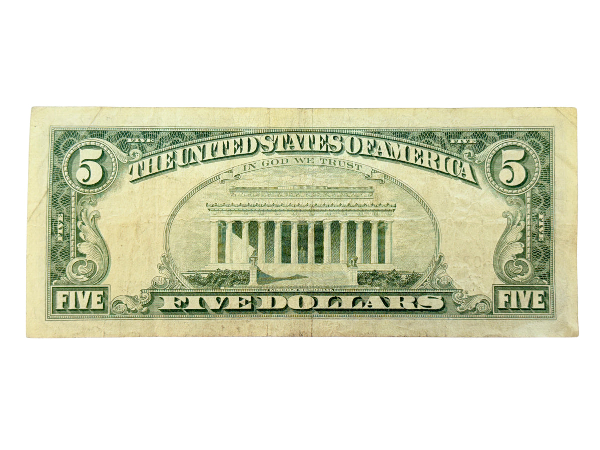 1963 $5 Legal Tender Star Note (VF)