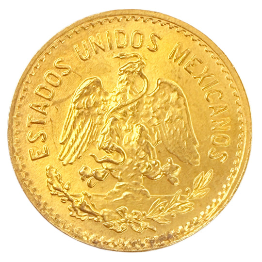 Mexican 5 Pesos Gold Coin (Random Year)