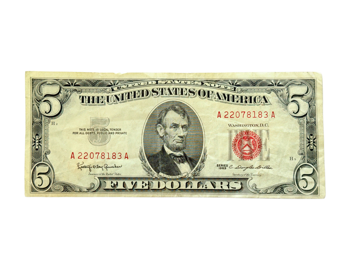 1963 $5 Legal Tender Note (VF)