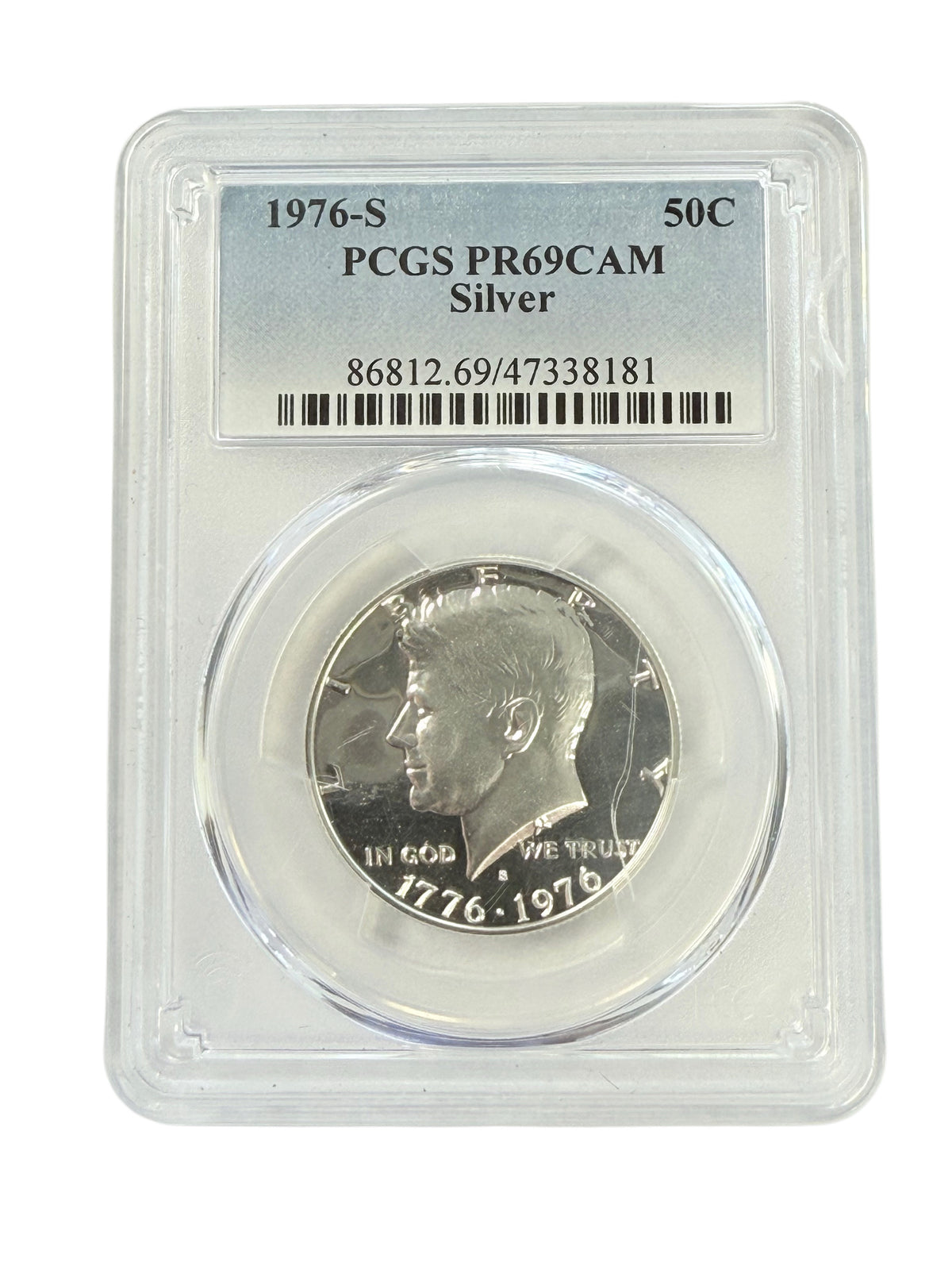 1976-S Kennedy Half Dollar PCGS PR69CAM