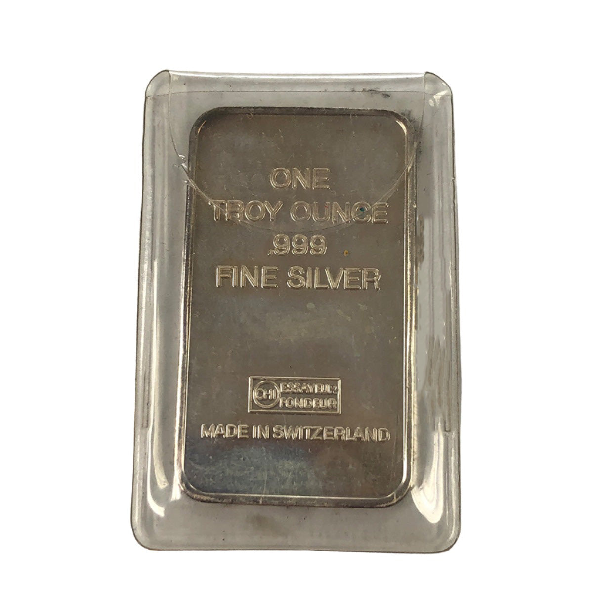 1973 Swiss Mint Give a Hoot Don't Pollute 1 oz Silver Art Bar
