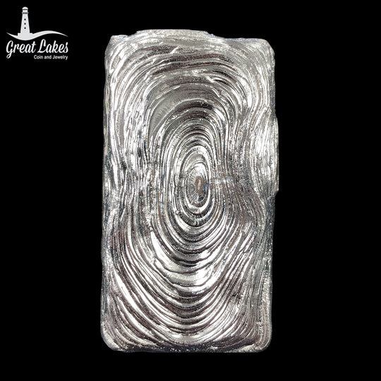 GLC Hand Poured Silver Bar (5.355 Troy Oz)