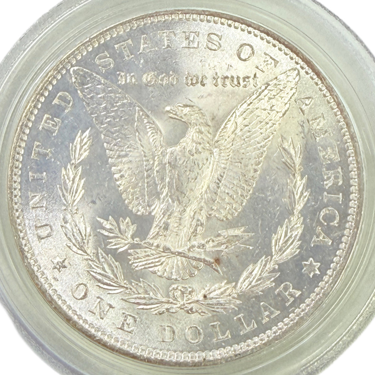 1880 Morgan Silver Dollar PCGS MS63