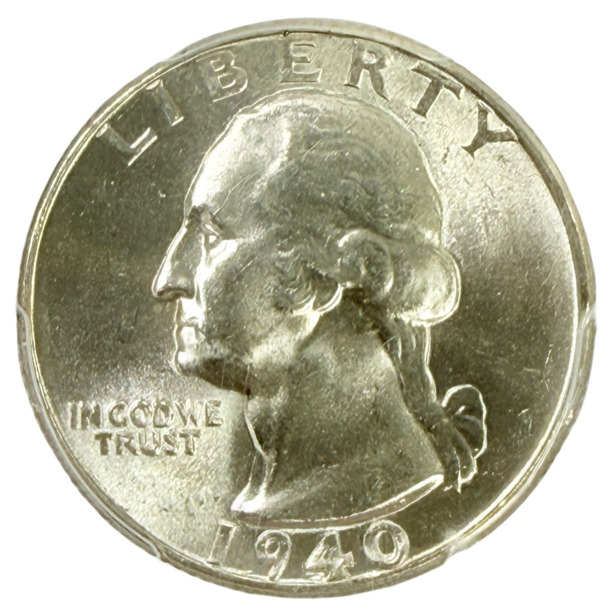 1940 Washington Quarter PCGS MS65