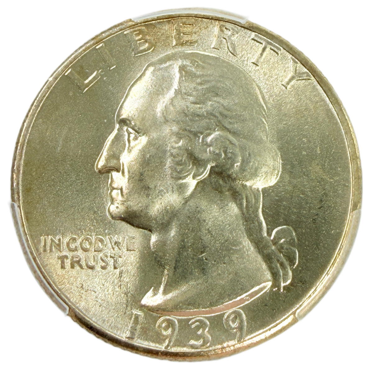 1939 Washington Quarter PCGS MS66