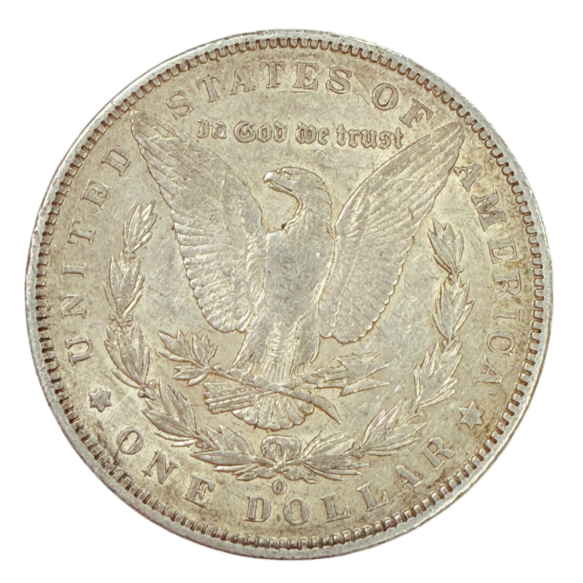 1896-O Morgan Silver Dollar (XF)