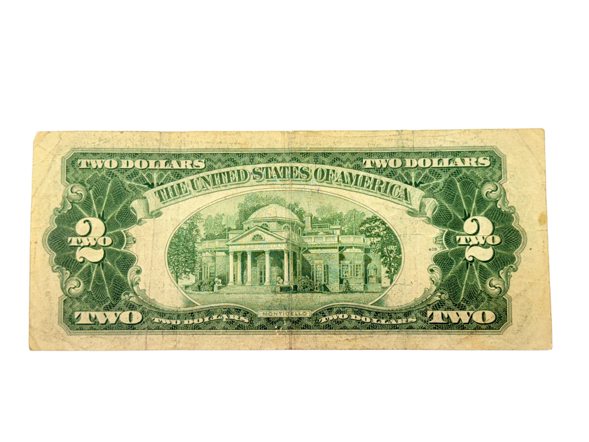 1953-A $2 Legal Tender Note (F / VF)