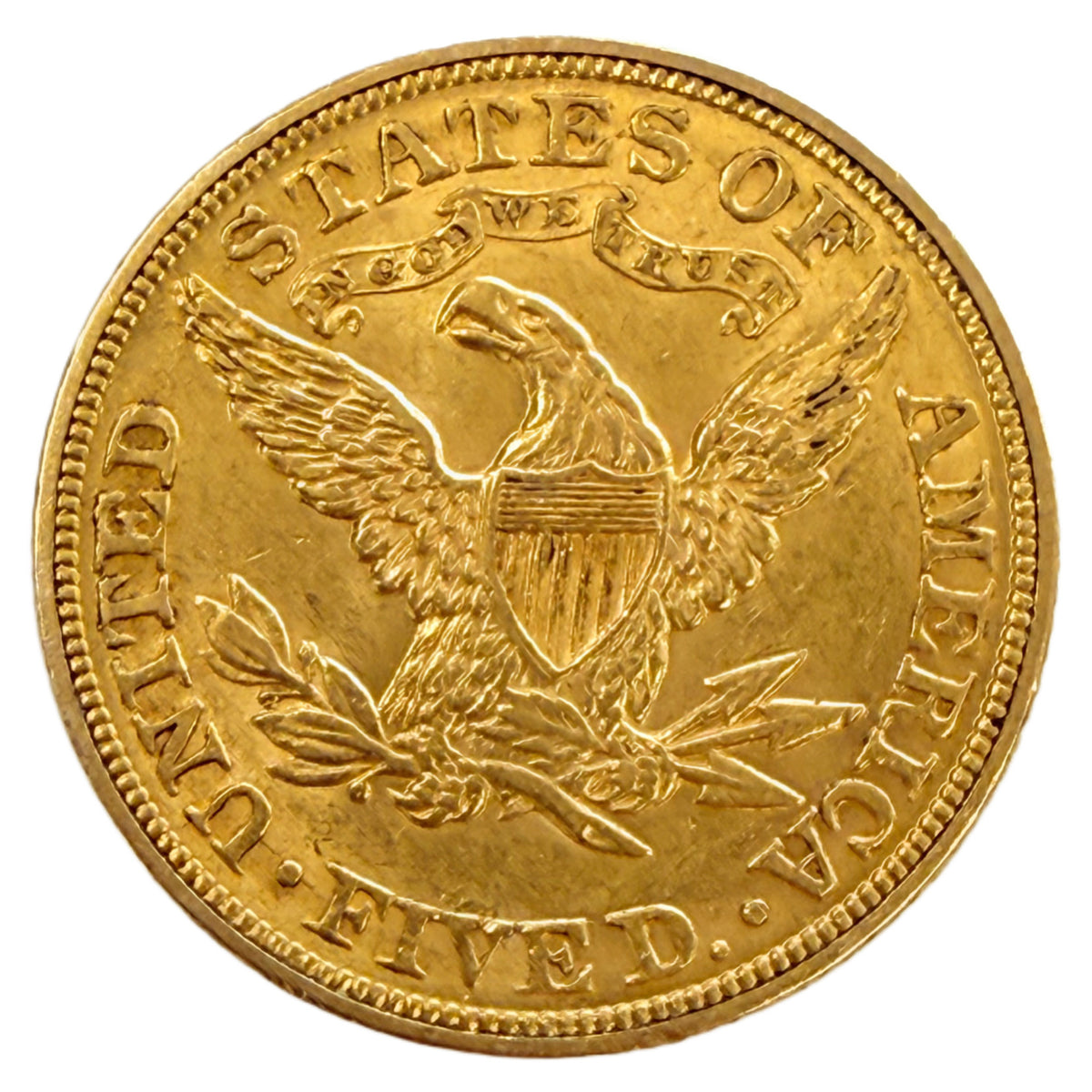 1904 $5 Liberty Gold Half Eagle (XF / AU)