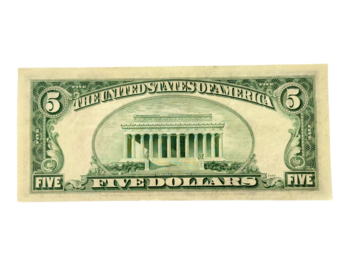 1953-C $5 Legal Tender Note (AU)
