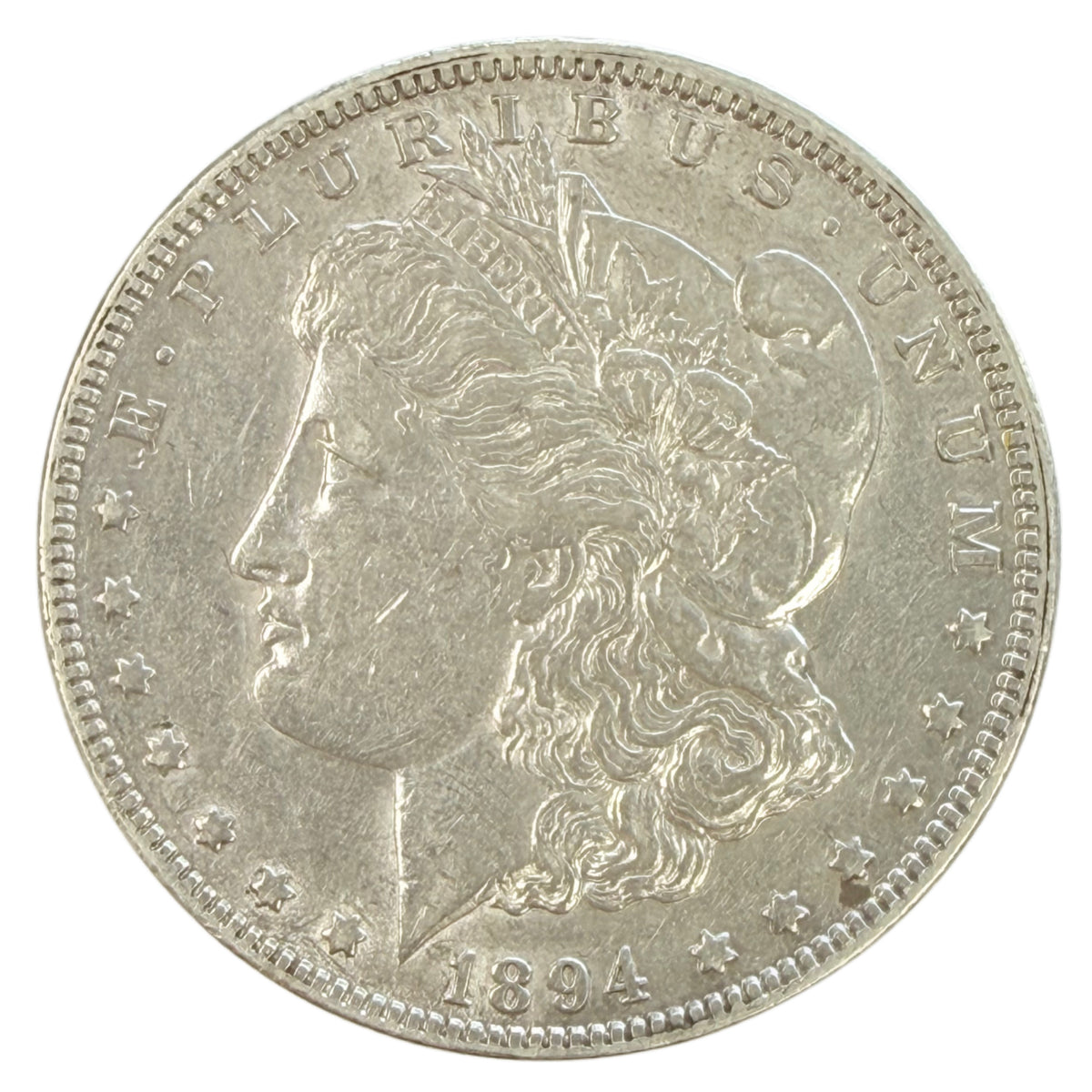 1894-O Morgan Silver Dollar (AU Details)