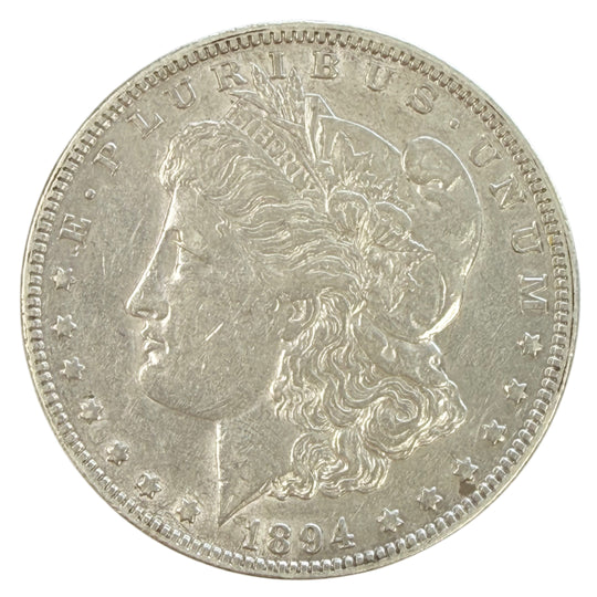 1894-O Morgan Silver Dollar (AU Details)