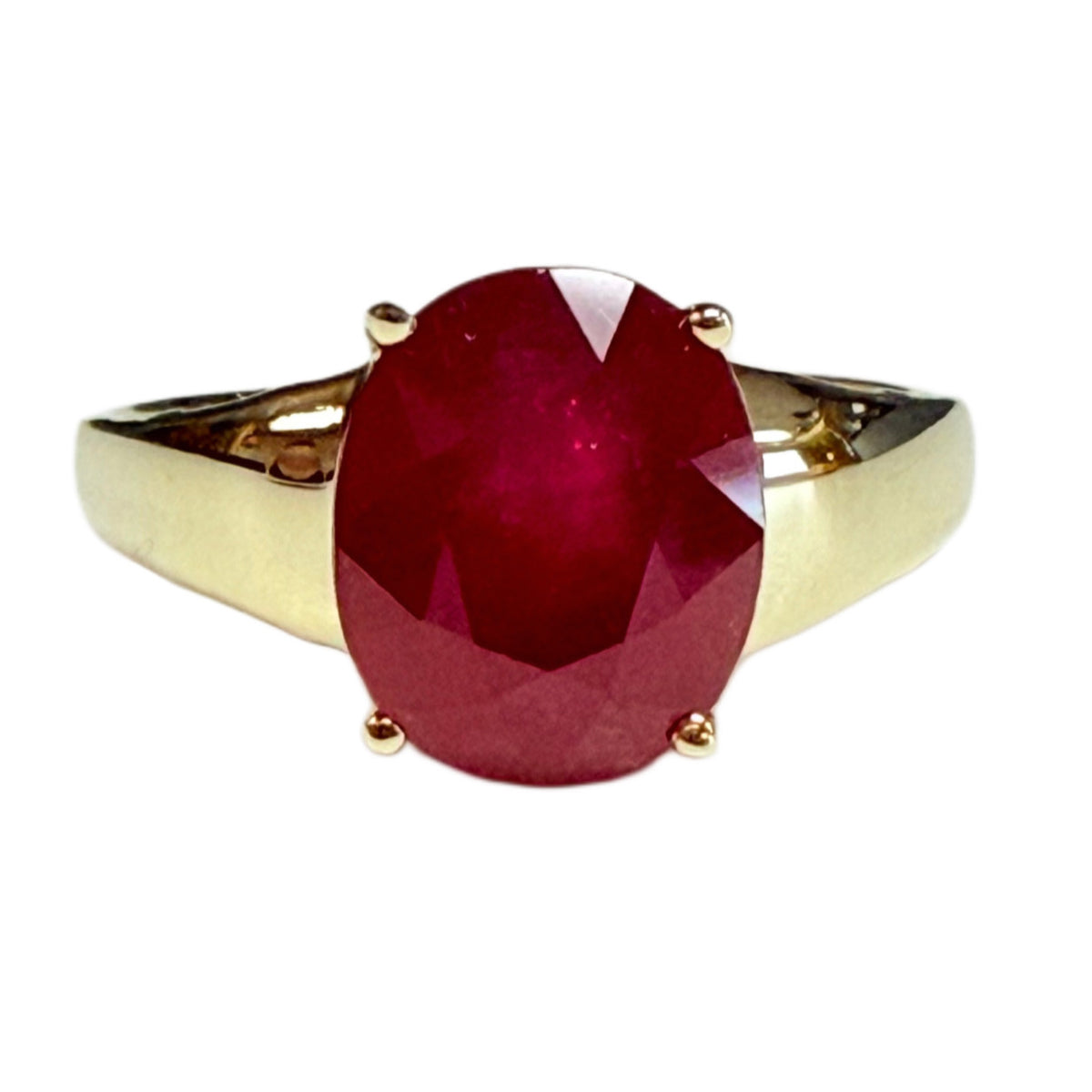 10k Gold & Ruby Ring