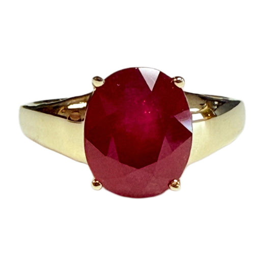 10k Gold & Ruby Ring