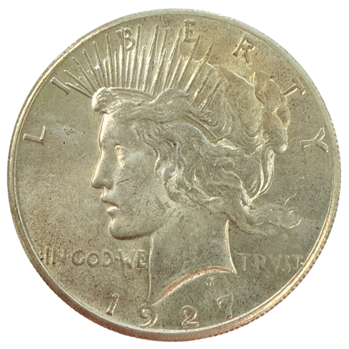 1927 Peace Silver Dollar (AU)