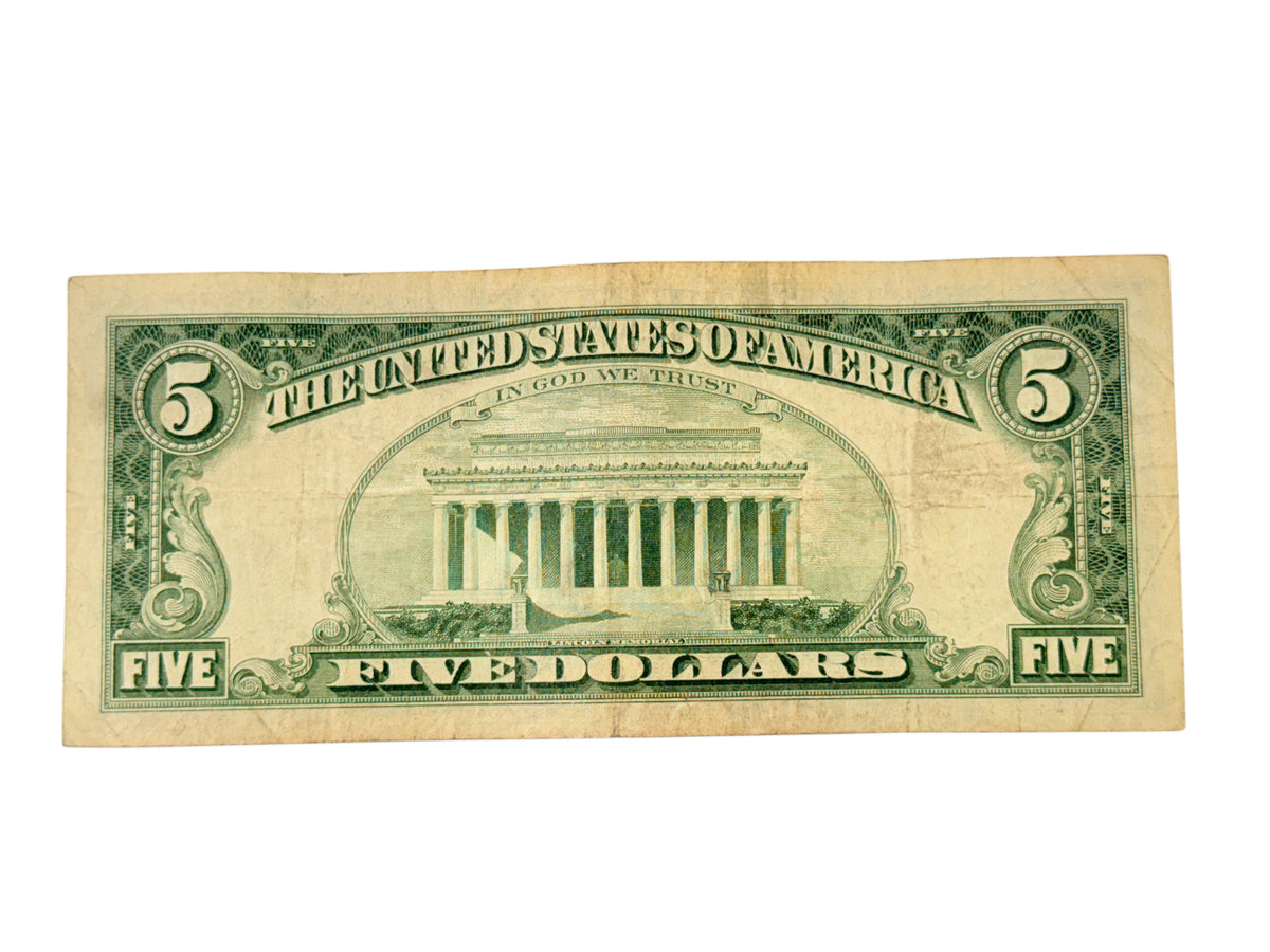 1963 $5 Legal Tender Note (F / VF)