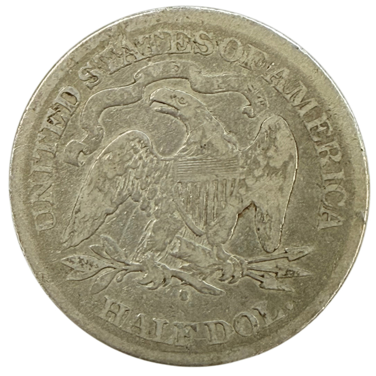 1877-S Seated Liberty Half Dollar (VG Details)