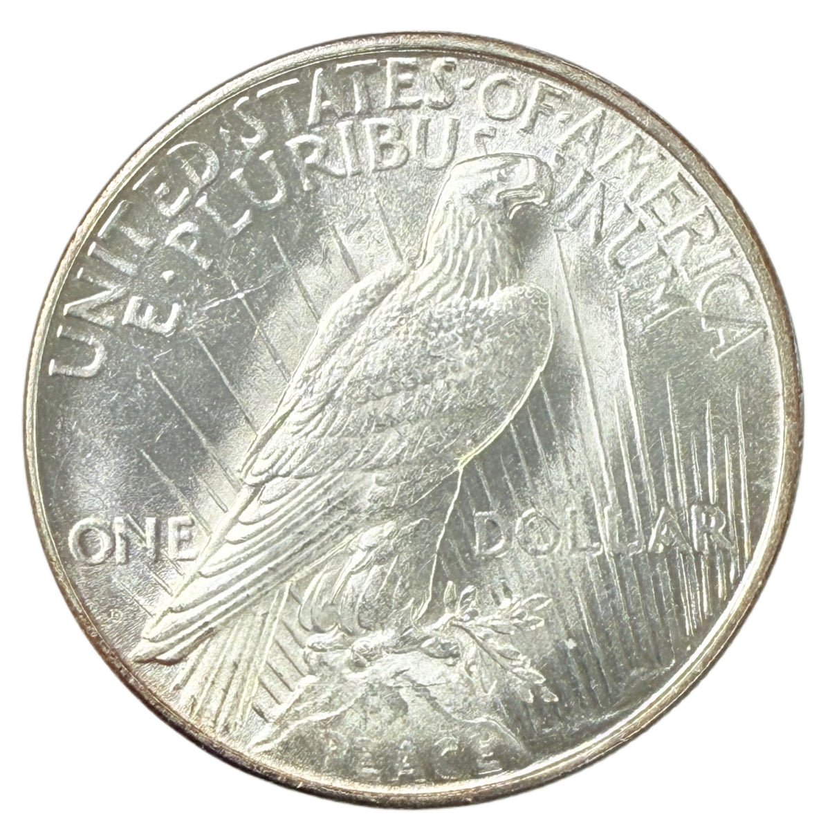 1922-D Peace Silver Dollar (AU)