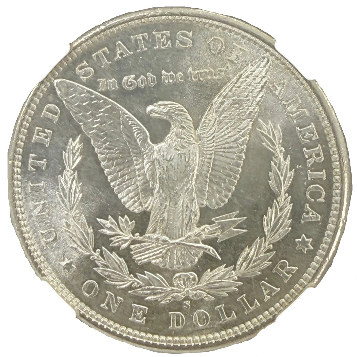 1881-S Morgan Silver Dollar NGC MS63