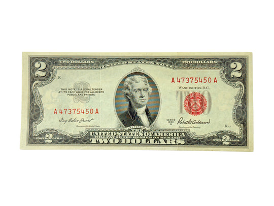 1953-A $2 Legal Tender Note (VF)