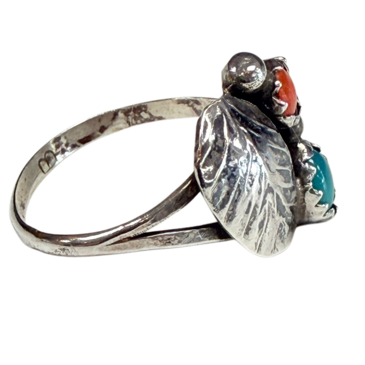 Native American Silver & Gemstone Ring