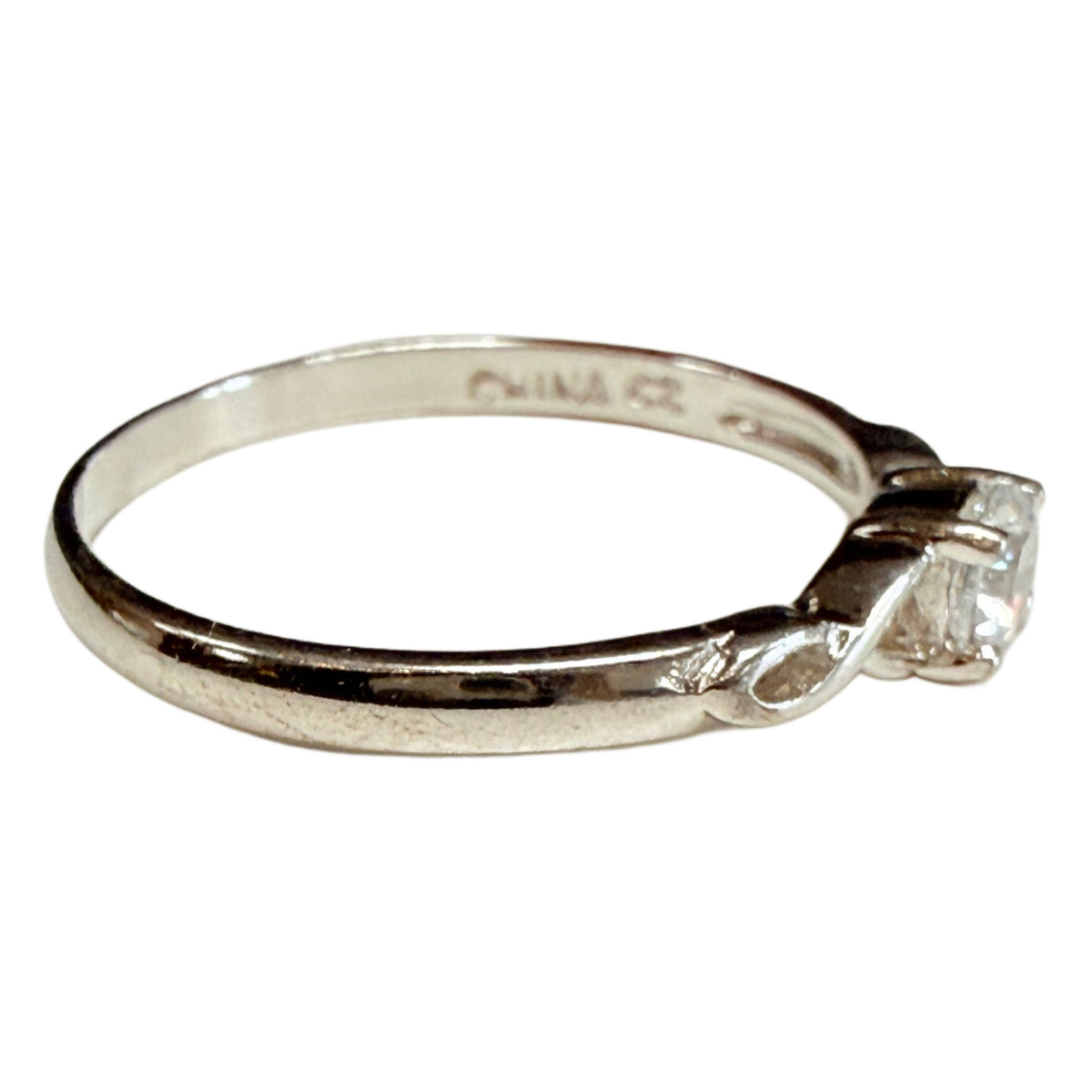Silver & Cubic Zirconia Ring