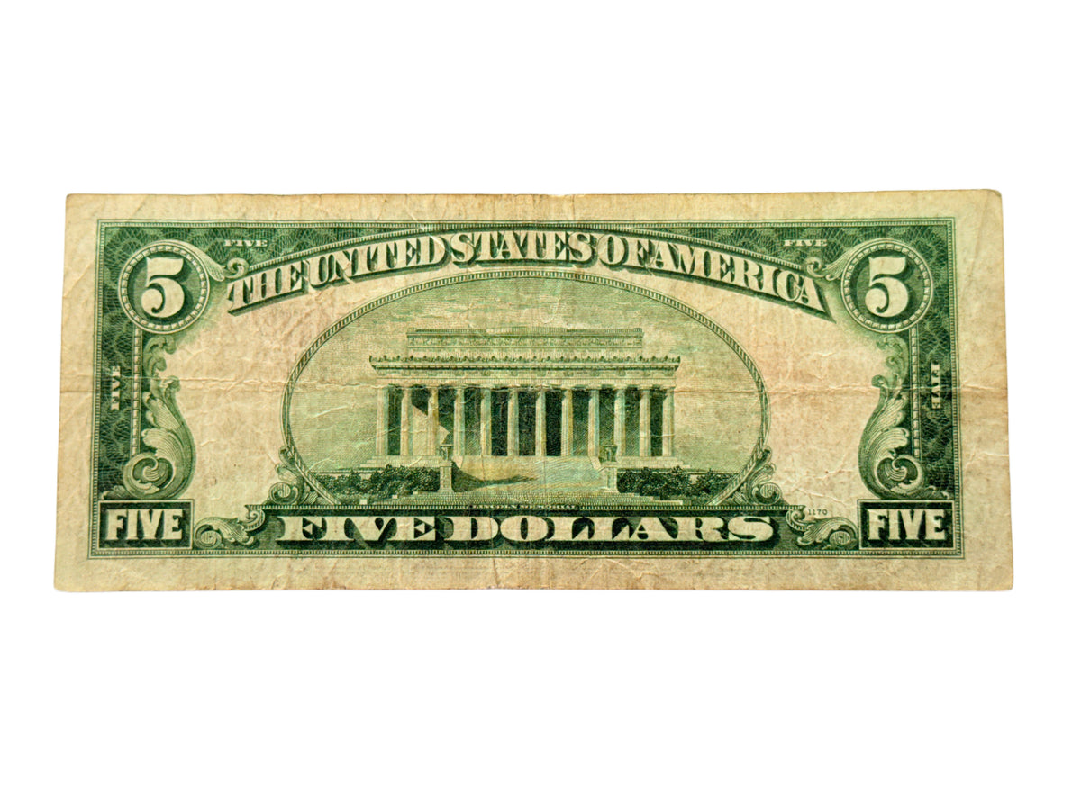 1928-C $5 Legal Tender Note (F)