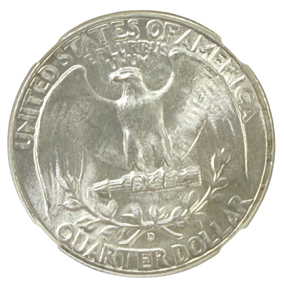 1946-D Washington Quarter NGC MS65