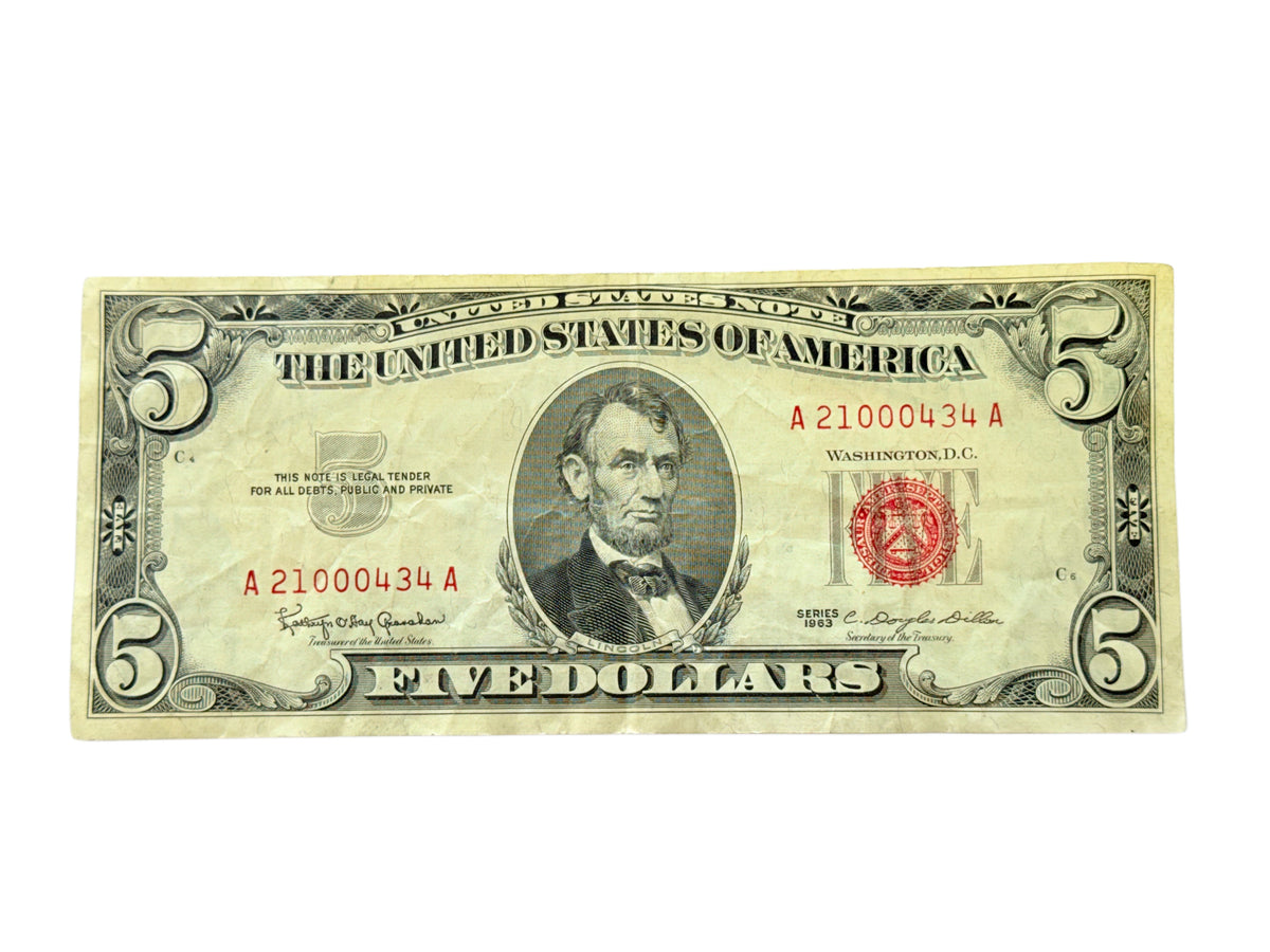 1963 $5 Legal Tender Note (VF)