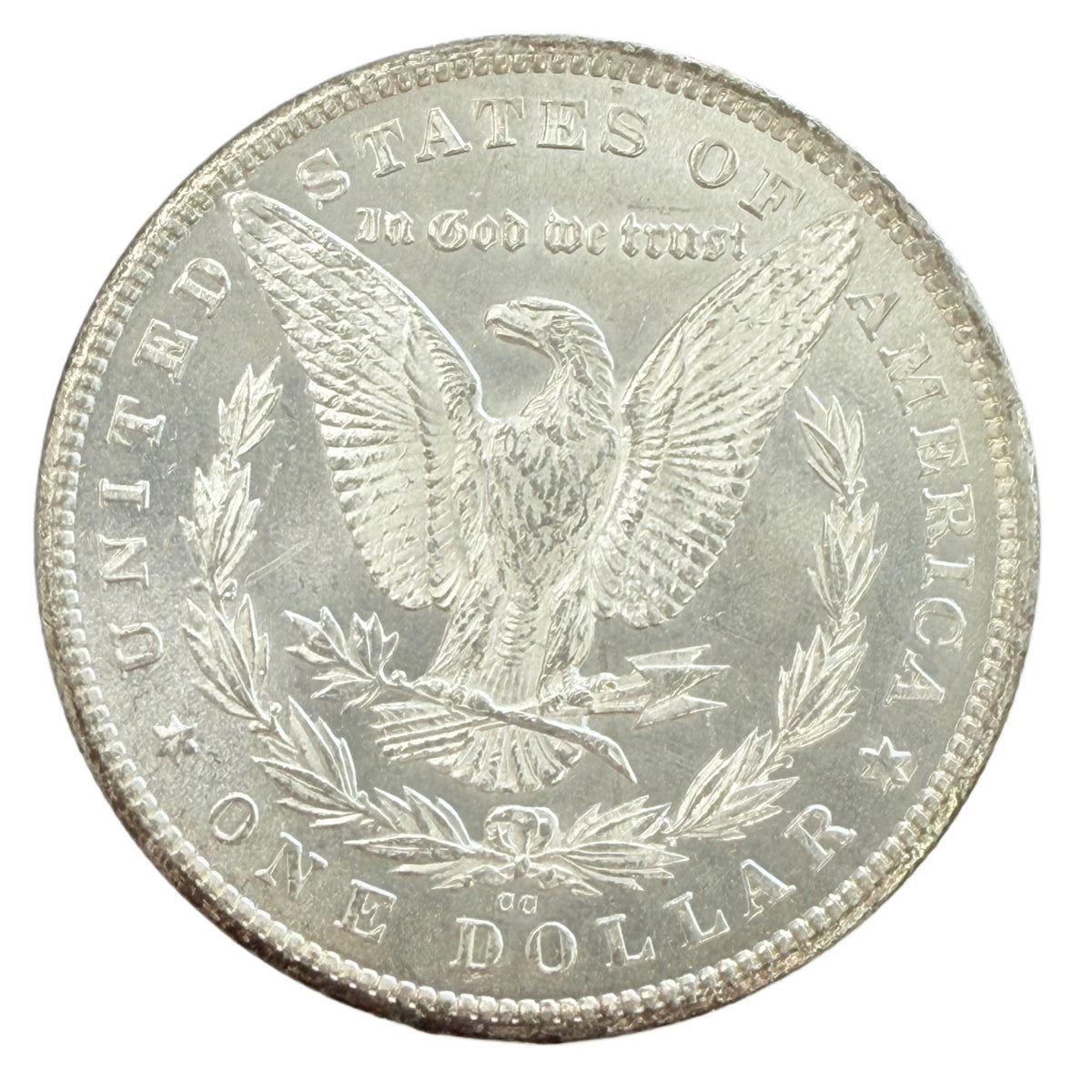 1880-CC Morgan Silver Dollar (BU)