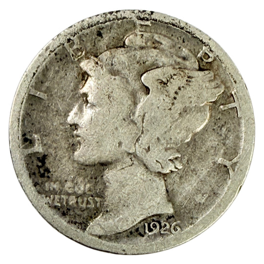 1926-S Mercury Head Dime (Good Details)
