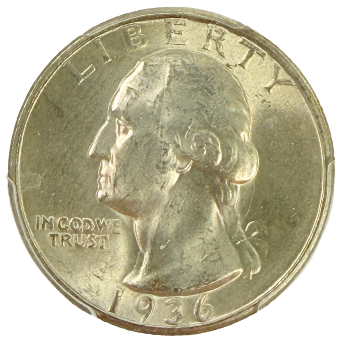 1936-S Washington Quarter PCGS MS64