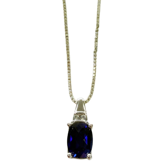 Silver & Cubic Zirconia Necklace