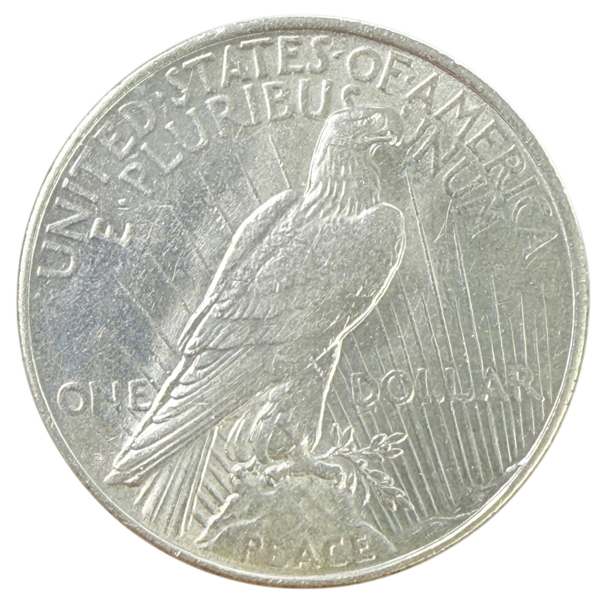 1927-D Peace Silver Dollar (AU Details)