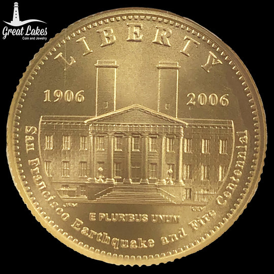 2006-S Gold $5 Commemorative San Francisco Old Mint NGC MS70