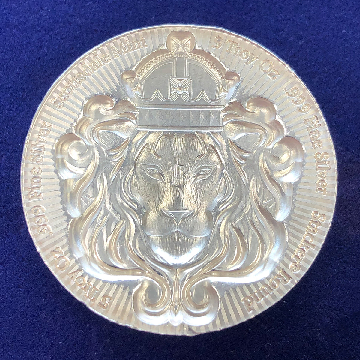 Scottsdale Mint 5 oz Round Silver Stacker (Secondary)