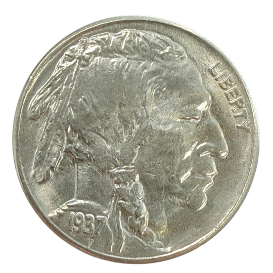 1937-S Buffalo Nickel (AU)