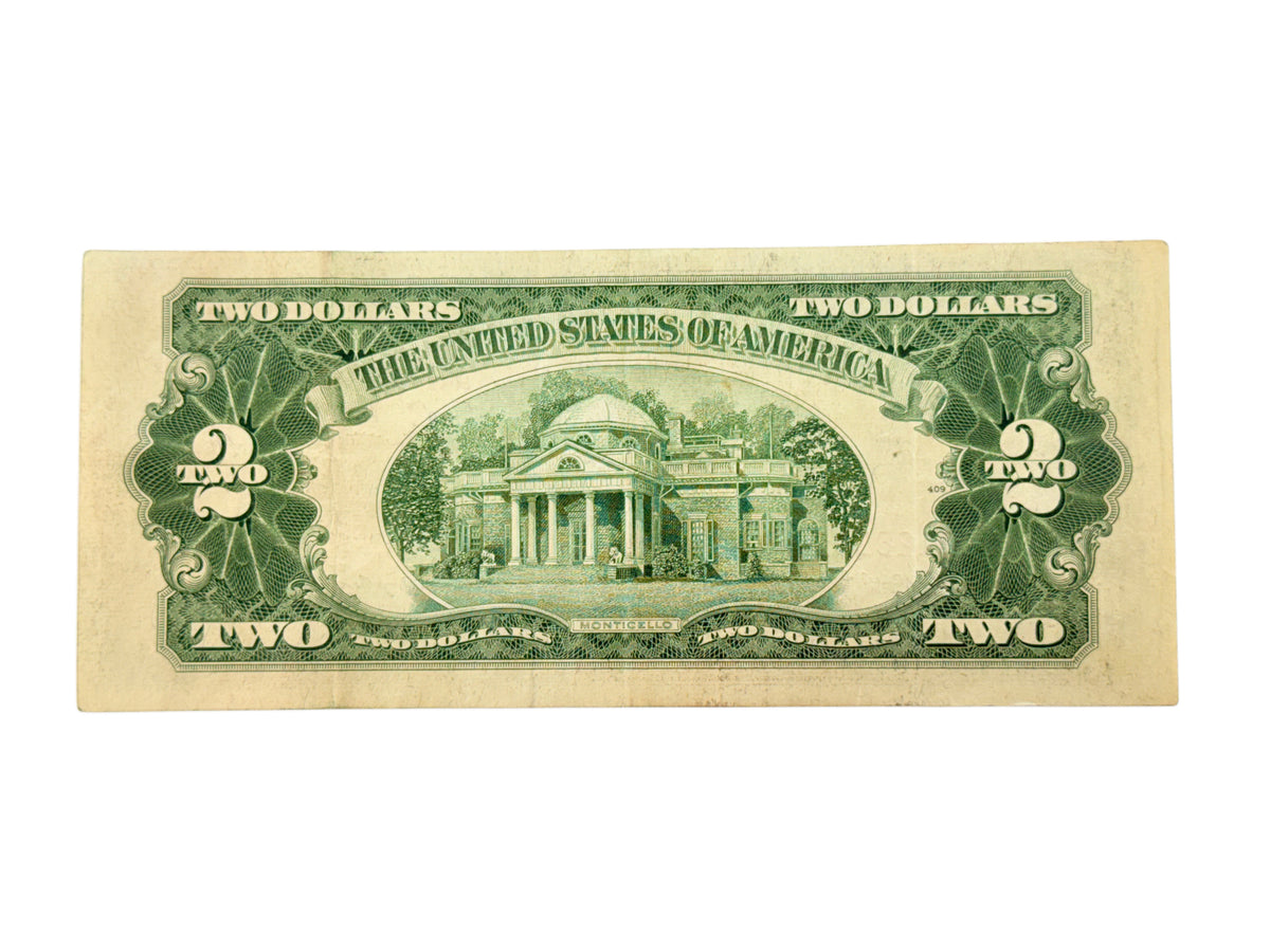 1953-B $2 Legal Tender (VF)