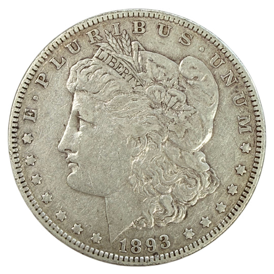1893 Morgan Silver Dollar (VF Details)