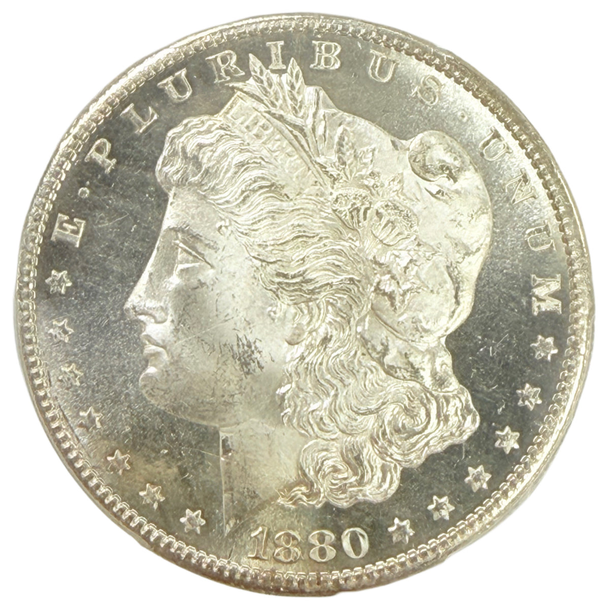 1880-S Morgan Silver Dollar PCGS MS64PL