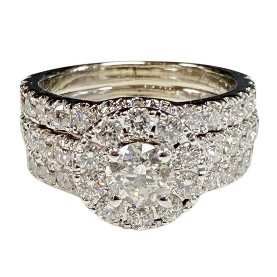 14k White Gold Neil Lane Diamond Ring