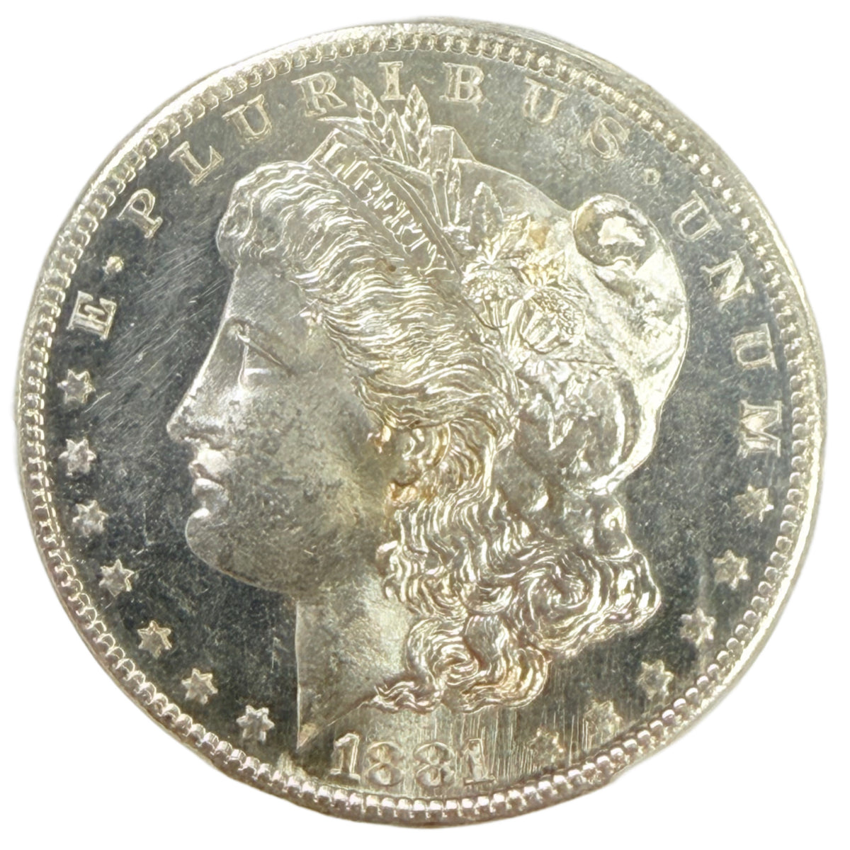 1881-S Morgan Silver Dollar PCGS MS64PL