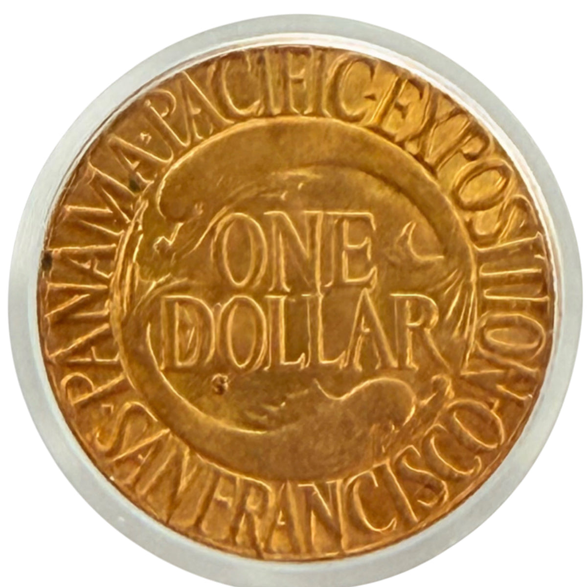 1915-S Pan-Pac $1 Commemorative Gold Coin PCGS MS65