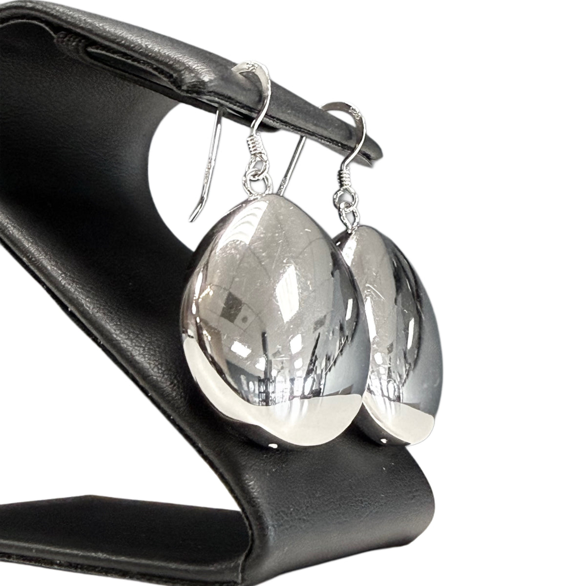 Silver Teardrop Earrings