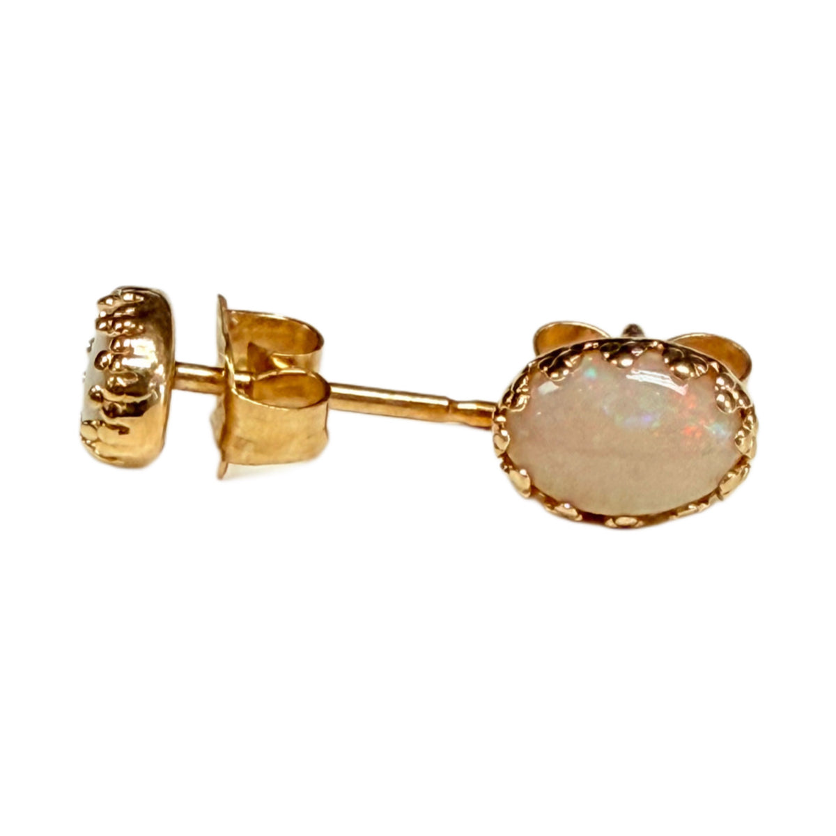 14k Opal Earrings